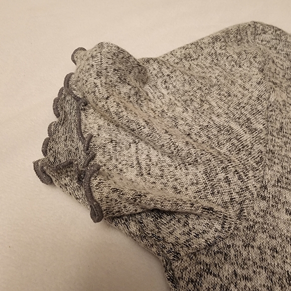 Gray Knit Sweater Dress - Picture 7 of 12